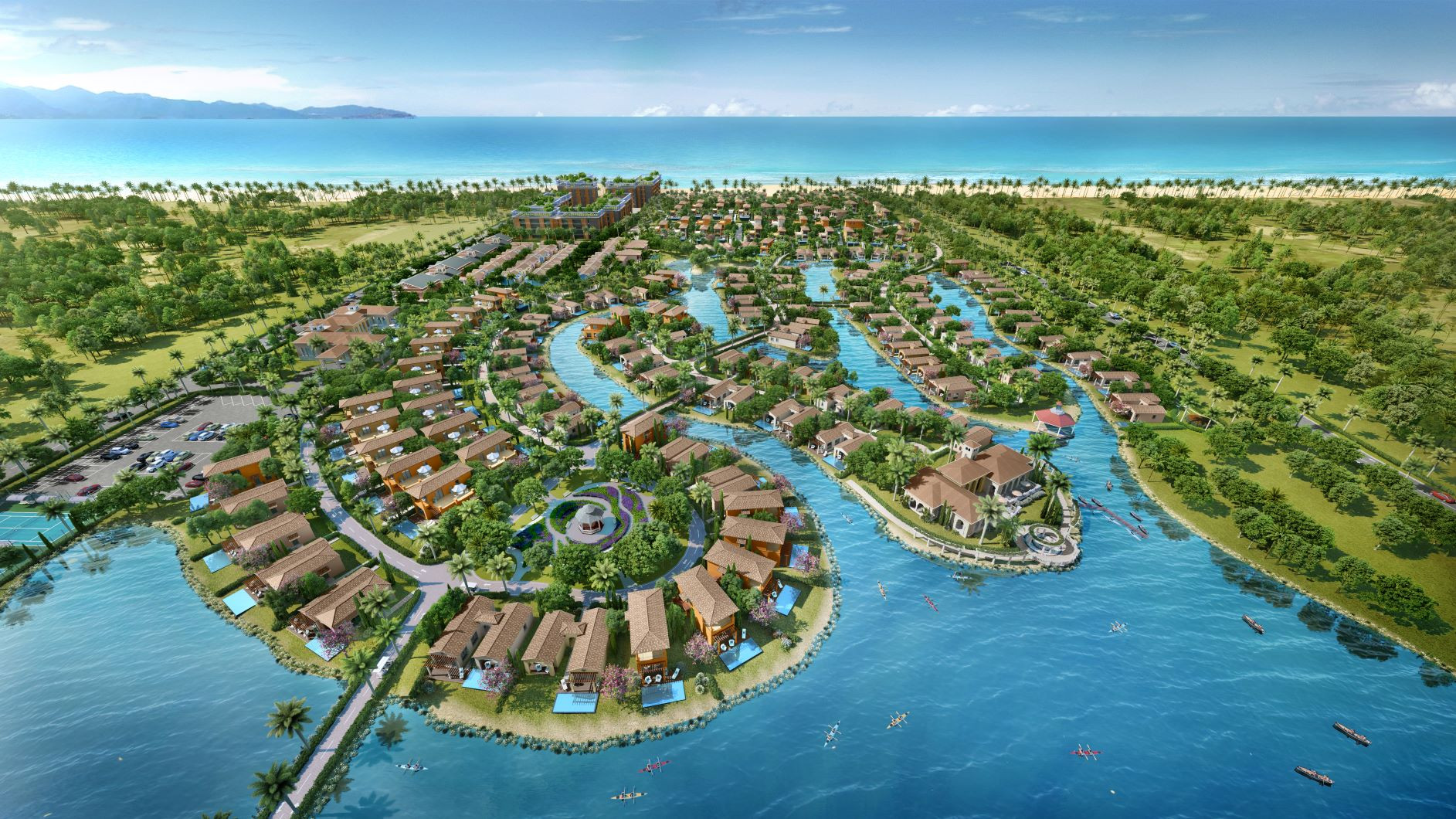 TNHH Đầu tư Phát triển Nhà ở và Hạ tầng Sài Gòn sở hữu 99,986% vốn tại Công ty TNHH Đầu tư và Phát triển Bất động sản Khánh An qua đó gián tiếp sở hữu dự án Novabeach Cam Ranh.