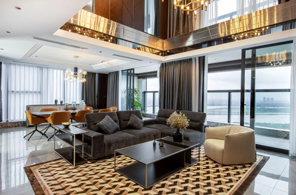 Sang trọng và tràn đầy giá trị thụ hưởng là cuộc sống hiện hữu tại penthouse Sunshine City.