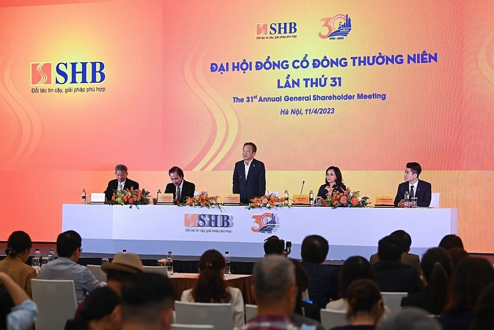 Ông Đỗ Quang Hiển, Chủ tịch HĐQT lần đầu thông tin về giá trị của thương vụ bán SHB Finance cho đối tác nước ngoài.