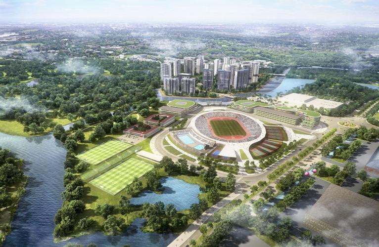 Saigon Sports City là khu đô thị phức hợp thông minh tọa lạc tại phường An Phú, quận 2, TP.HCM có tổng diện tích 64 ha.