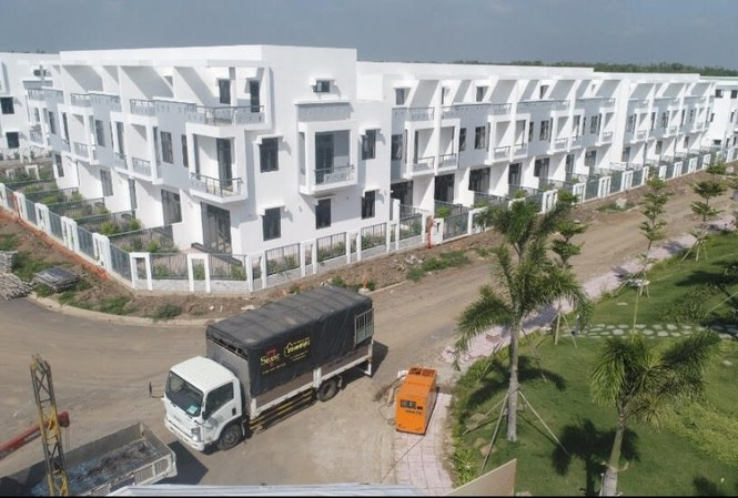 Dự án Khu dân cư Tân Thịnh do Công ty LDG làm chủ đầu tư bị phạt vì tiến hành xây dựng khi chưa được cấp phép.