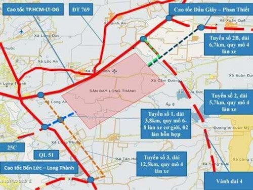 Tuyến đường kết nối sân bay Long Thành, Đồng Nai.