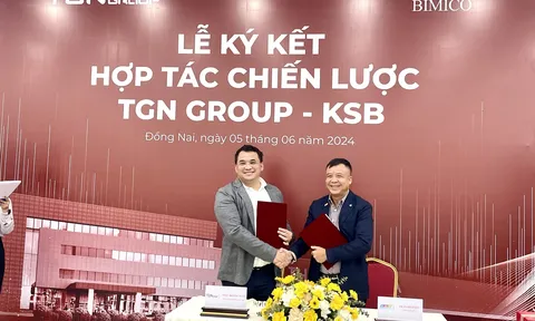 KSB bắt tay hợp tác chiến lược với TGN Group