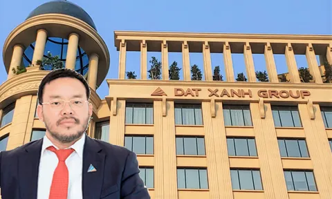 Trụ sở chính của Tập đoàn Đất Xanh của đại gia Lương Trí Thìn được dùng thế chấp nhằm phát hành trái phiếu cho công ty con