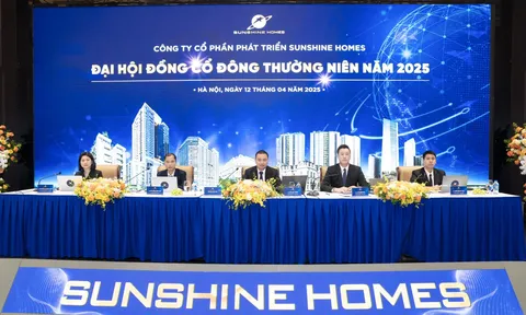 ĐHCĐ Sunshine Homes 2025: Thành công với kế hoạch hợp nhất vào Sunshine Group, hướng tới vị thế tập đoàn bất động sản hàng đầu Việt Nam