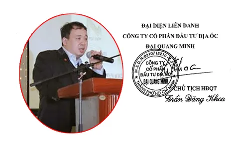 Đại gia “Khoa khàn” tái xuất tại Đại Quang Minh, chủ đầu tư Khu đô thị Sala, sau gần 10 năm vắng bóng trên thương trường