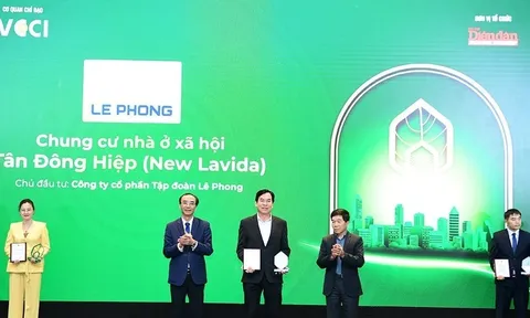 New Lavida của Lê Phong Group được vinh danh Dự án đáng sống năm 2025