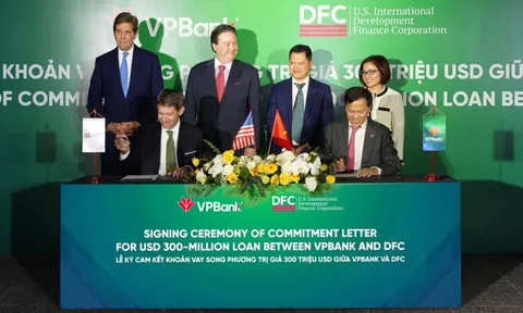 Tập đoàn Tài chính DFC cho Ngân hàng VPBank vay 300 triệu USD