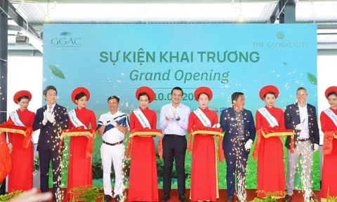 Khai trương học viện và CLB golf tại dự án The Global City