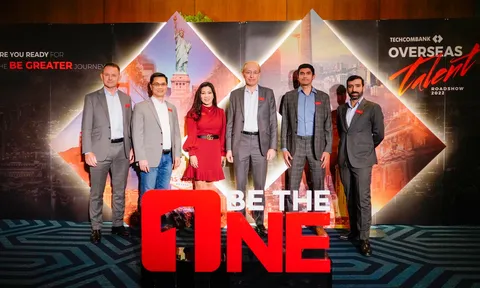 Techcombank tung chương trình Overseas Talent Roadshow tiếp tục thu hút nhân tài người Việt từ các quốc gia về nước làm việc