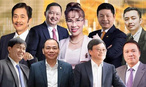 VnIndex tăng so với năm 2022 nhưng tài sản của top 10 người giàu trên sàn chứng khoán lại giảm mạnh